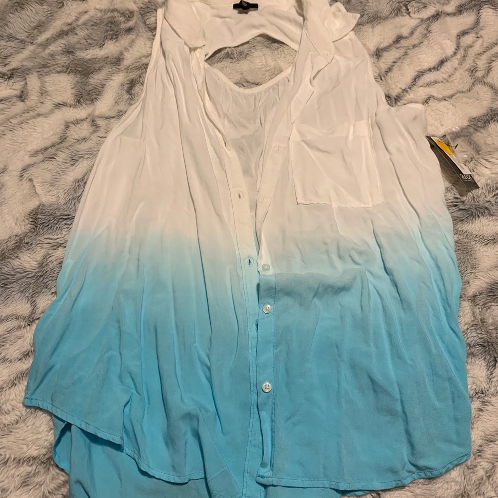 Button up Tank top